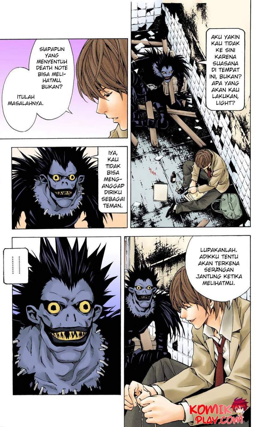 Death Note (Berwarna) Chapter 4 Gambar 3