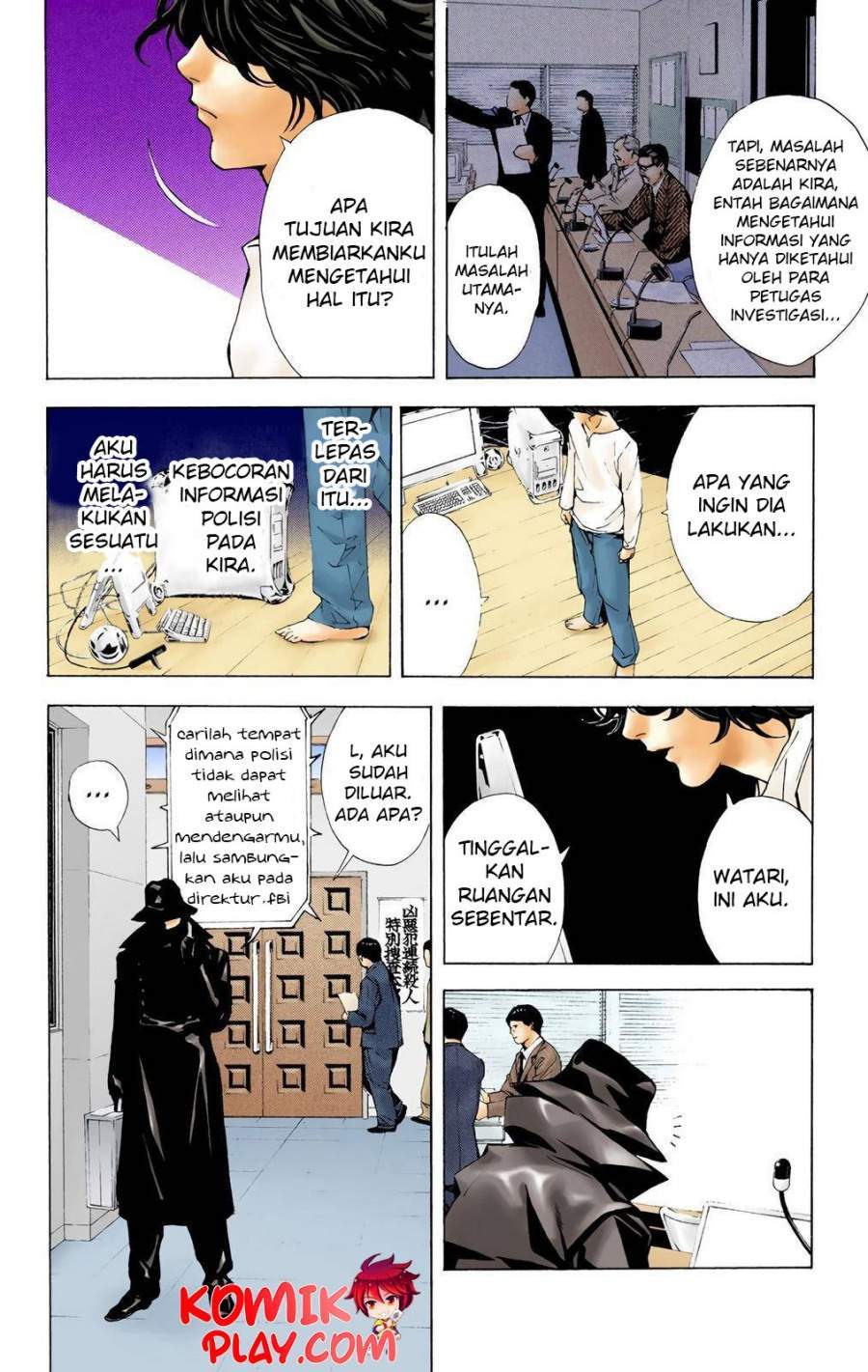 Death Note (Berwarna) Chapter 4 Gambar 6