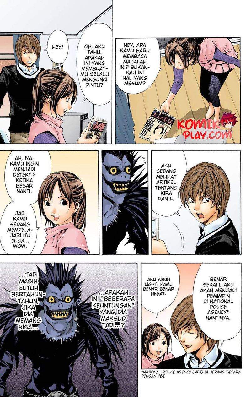 Death Note (Berwarna) Chapter 3 Gambar 9