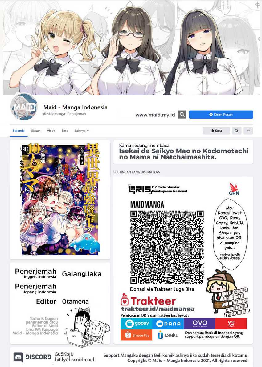 Baca  Isekai de Saikyo Mao no Kodomotachi no Mama ni Natchaimashita. Chapter 17 Gambar 2