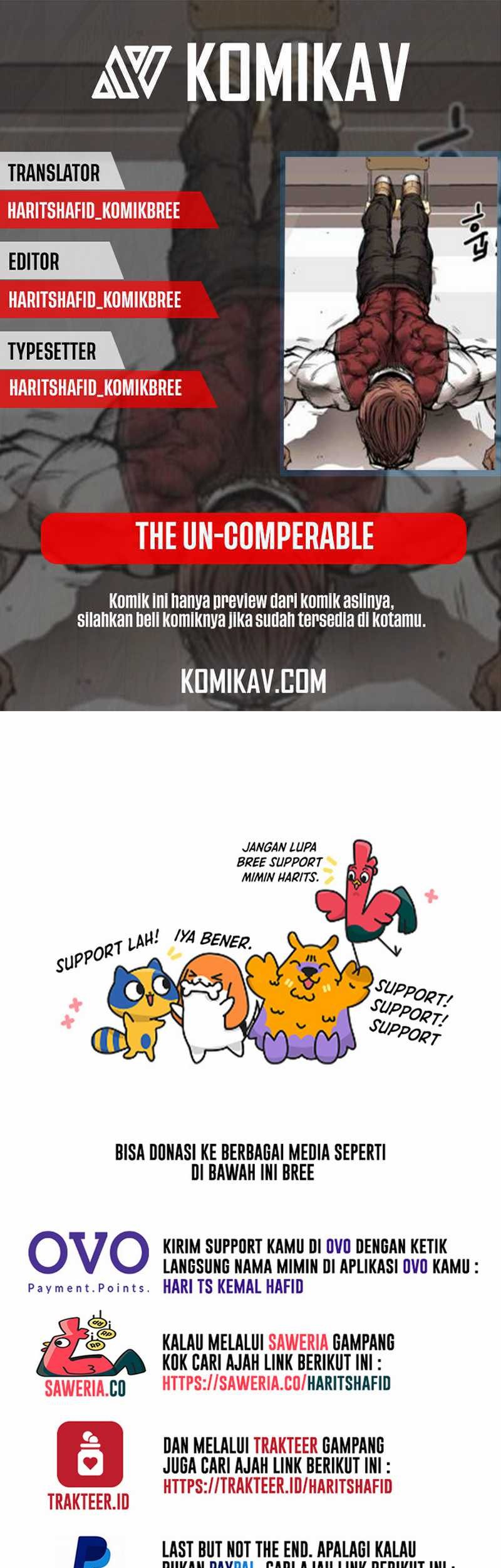 Baca Komik The Un-Comparable Chapter 14 Gambar 1