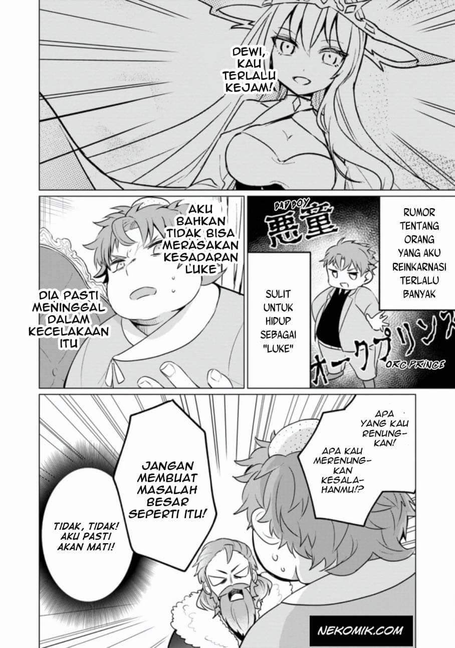 Baca Tensei Saki ga Zannen Ouji Datta Ken: Ima wa Fukkin 1-kai mo Dekinai kedo Yasete Isekai Sukuimasu Chapter 2.1 Gambar 2