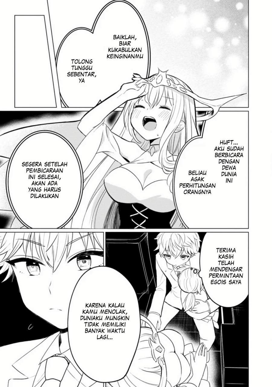 Tensei Saki ga Zannen Ouji Datta Ken: Ima wa Fukkin 1-kai mo Dekinai kedo Yasete Isekai Sukuimasu Chapter 1.2 Gambar 10