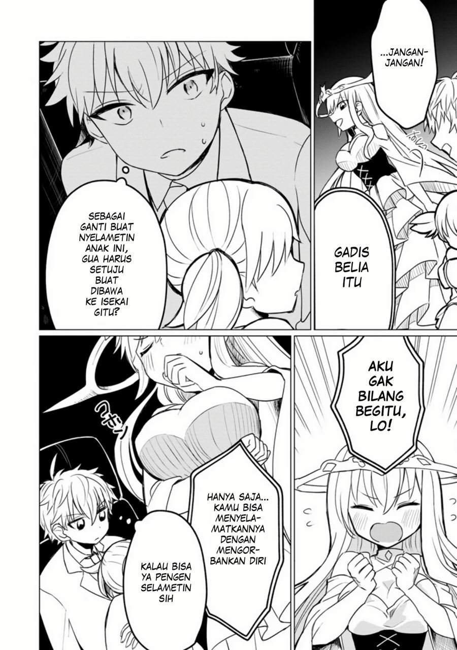 Tensei Saki ga Zannen Ouji Datta Ken: Ima wa Fukkin 1-kai mo Dekinai kedo Yasete Isekai Sukuimasu Chapter 1.2 Gambar 9