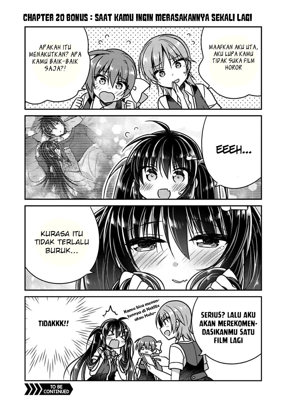 Baca Komik Siscon Ani to Brocon Imouto ga Shoujiki ni Nattara Chapter 20.1 Gambar 1