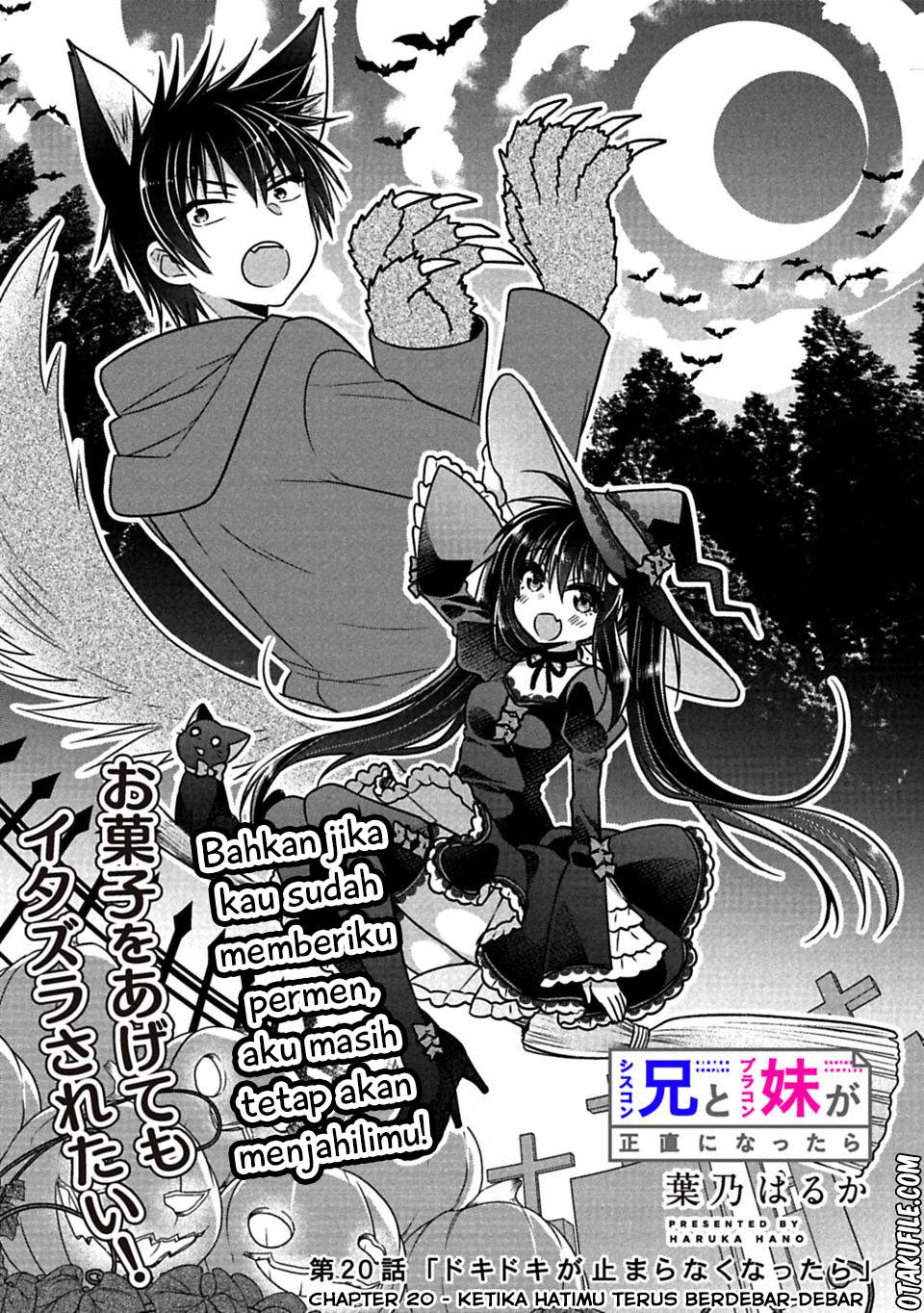Baca  Siscon Ani to Brocon Imouto ga Shoujiki ni Nattara Chapter 20 Gambar 2