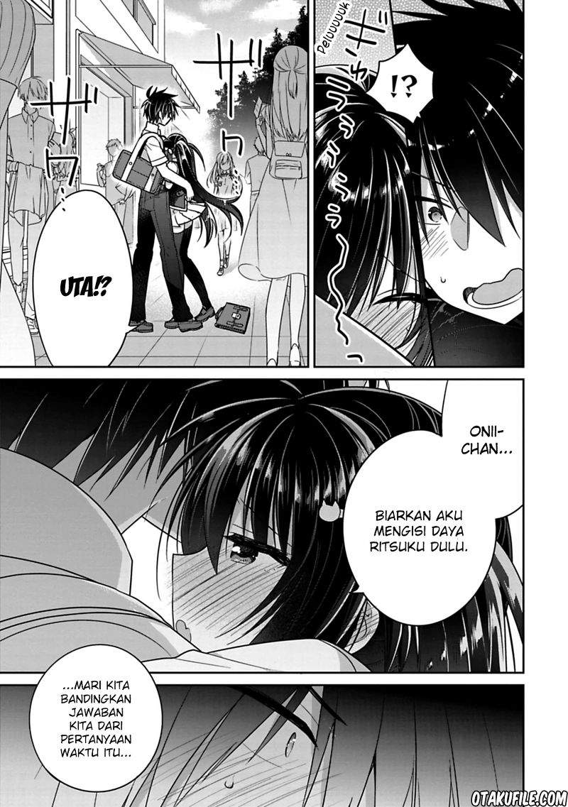 Siscon Ani to Brocon Imouto ga Shoujiki ni Nattara Chapter 11 Gambar 9