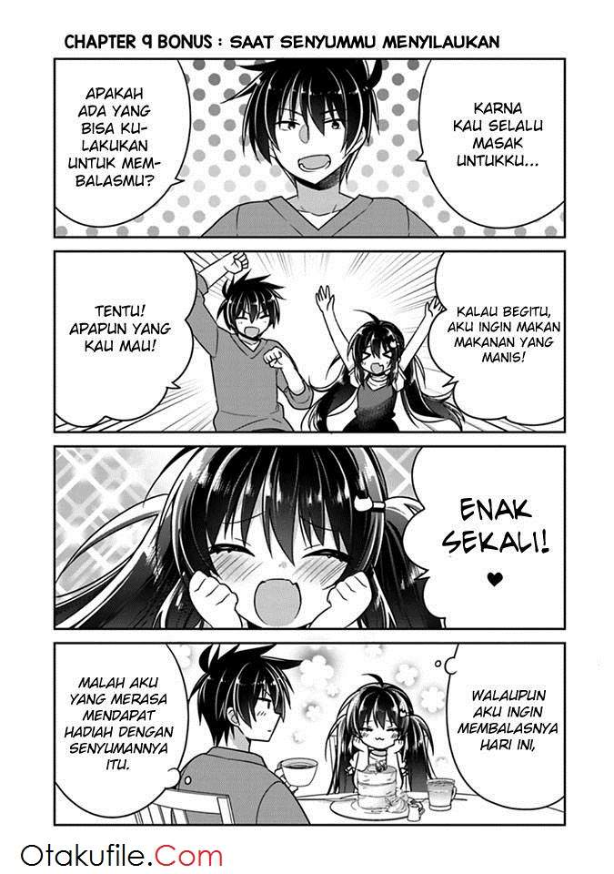 Baca Komik Siscon Ani to Brocon Imouto ga Shoujiki ni Nattara Chapter 9.1 Gambar 1