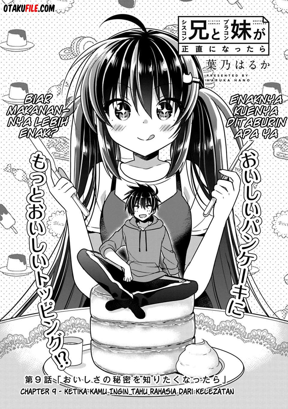 Baca Siscon Ani to Brocon Imouto ga Shoujiki ni Nattara Chapter 9 Gambar 2