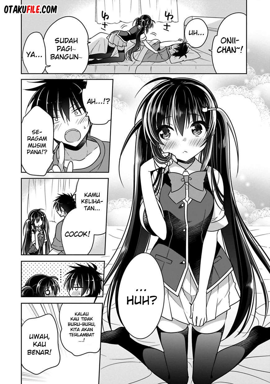 Baca Siscon Ani to Brocon Imouto ga Shoujiki ni Nattara Chapter 8 Gambar 2