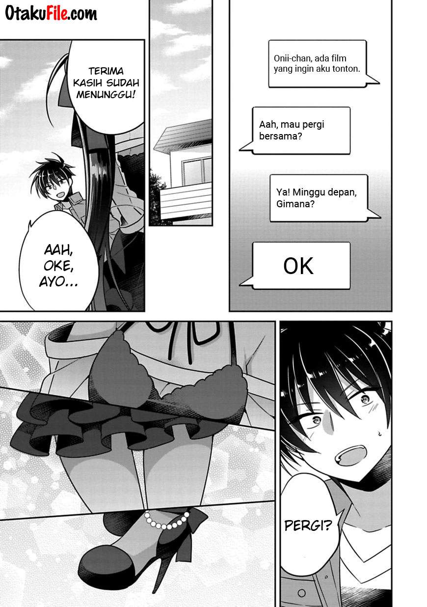 Siscon Ani to Brocon Imouto ga Shoujiki ni Nattara Chapter 7 Gambar 9