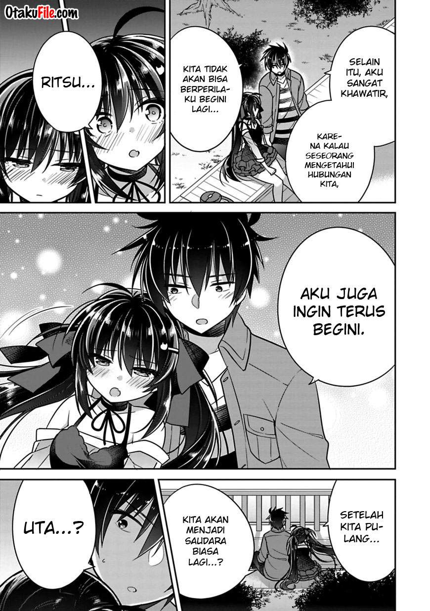 Siscon Ani to Brocon Imouto ga Shoujiki ni Nattara Chapter 7.1 Gambar 8