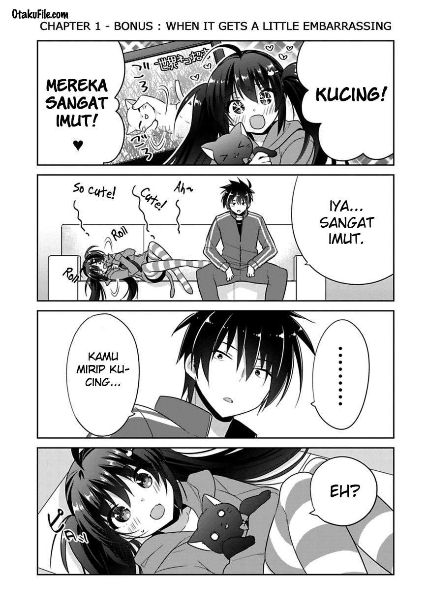 Baca Komik Siscon Ani to Brocon Imouto ga Shoujiki ni Nattara Chapter 1.5 Gambar 1