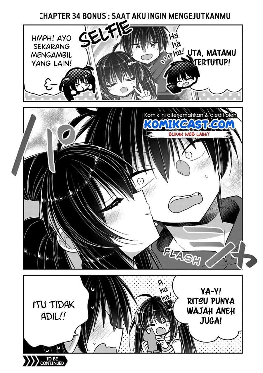 Baca Komik Siscon Ani to Brocon Imouto ga Shoujiki ni Nattara Chapter 34.1 Gambar 1