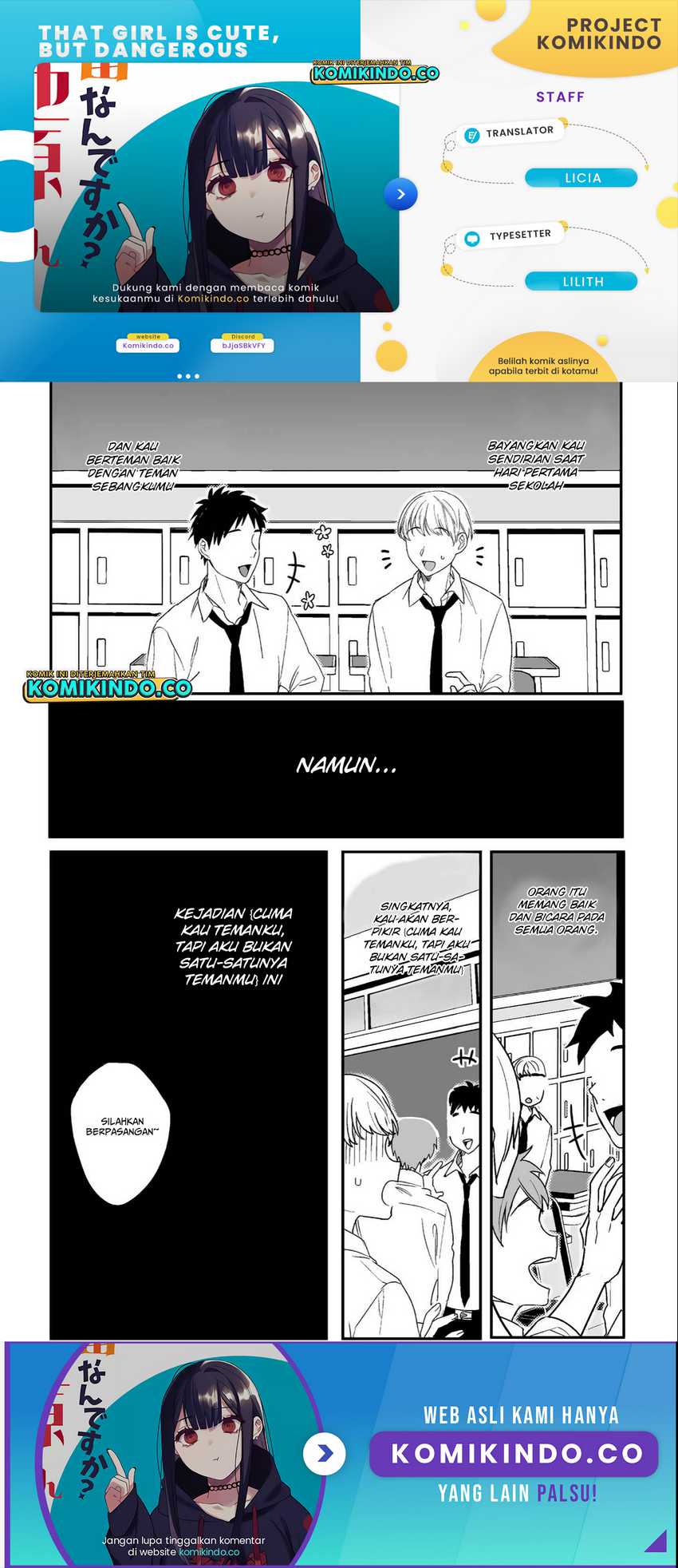 Baca That girl is cute… but dangerous? Chapter 09 Gambar 2