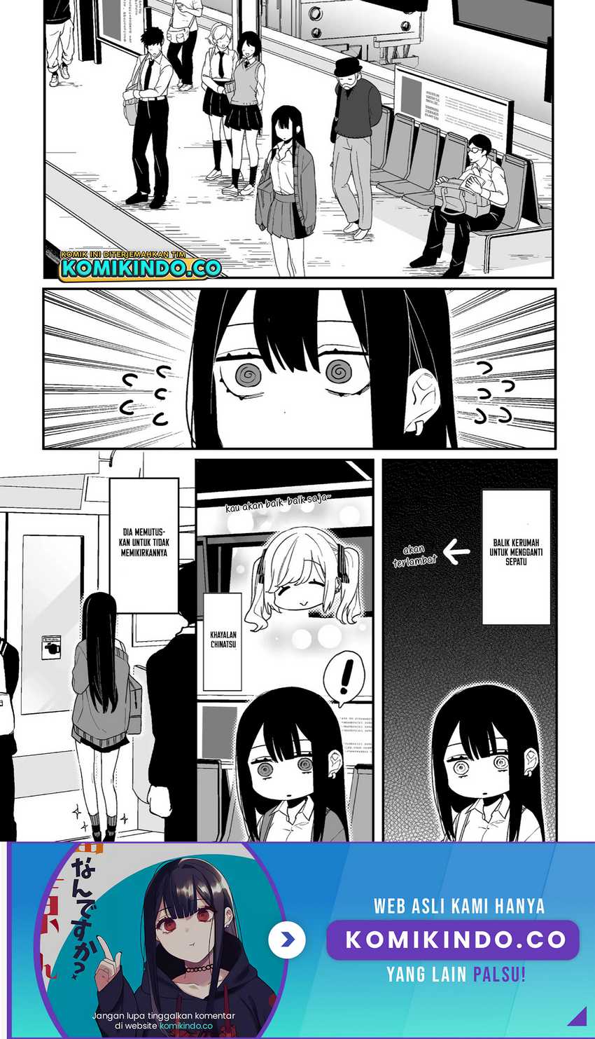 That girl is cute… but dangerous? Chapter 08 Gambar 5