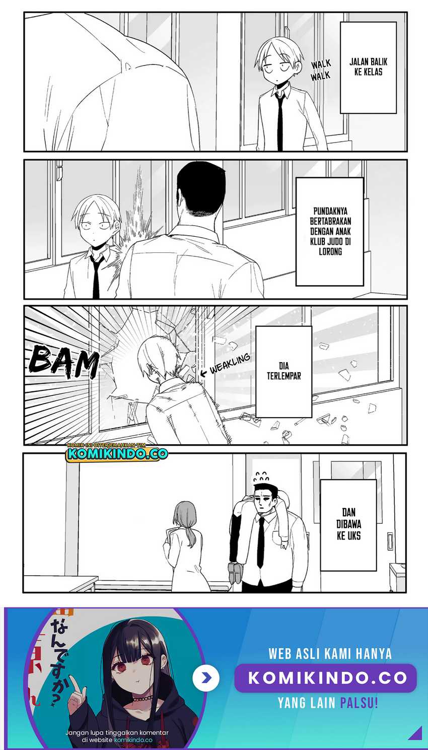 That girl is cute… but dangerous? Chapter 07 Gambar 3