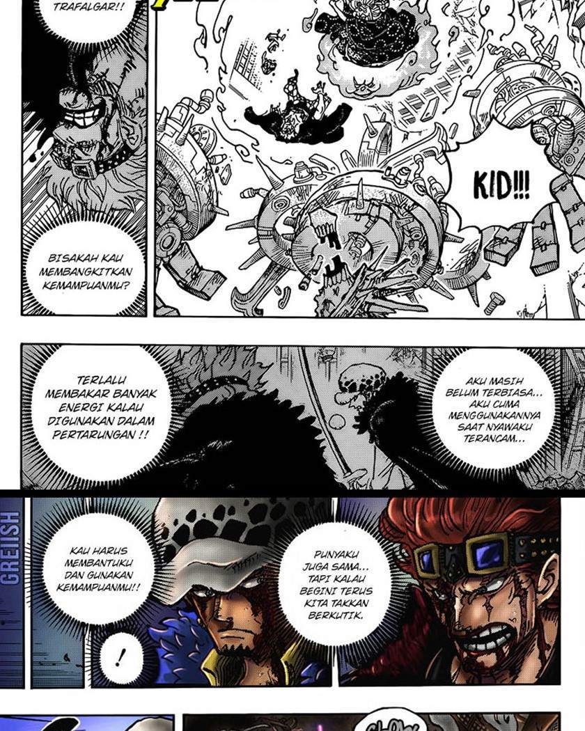 One Piece Chapter 1030 HD Gambar 16