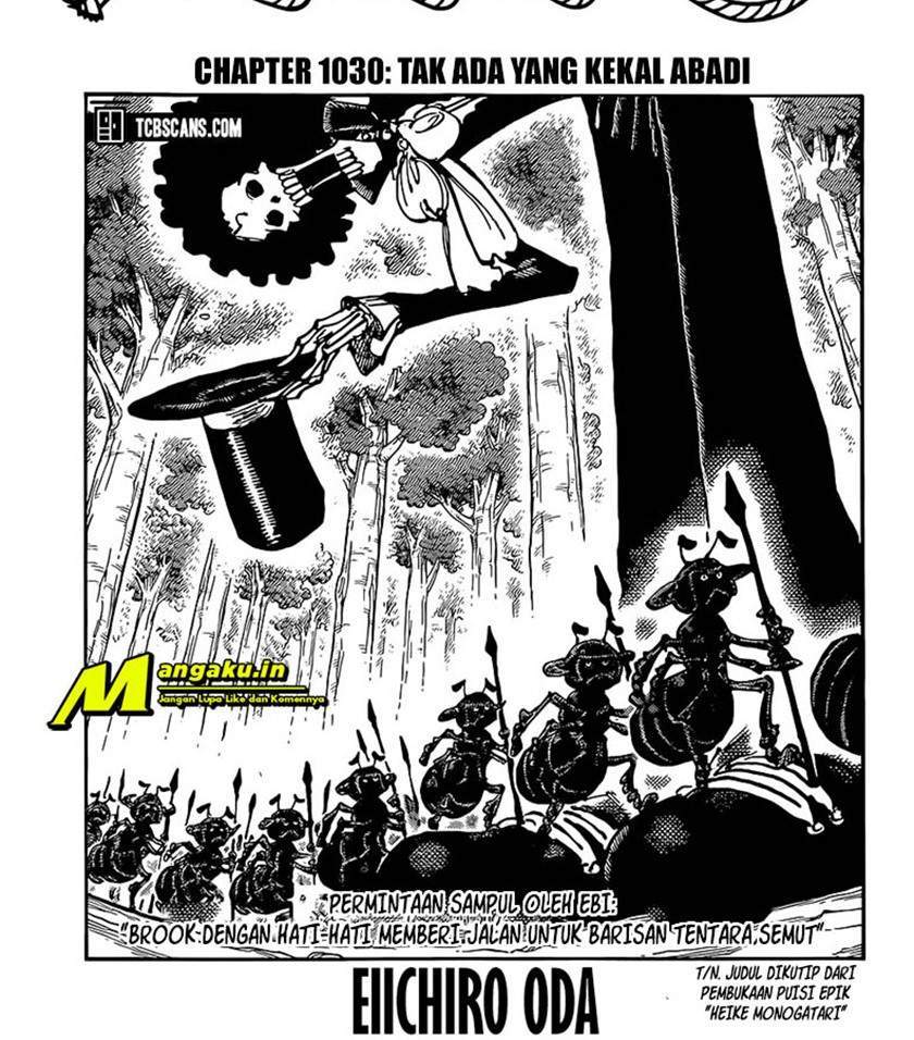 Baca Manga One Piece Chapter 1030 HD Gambar 2