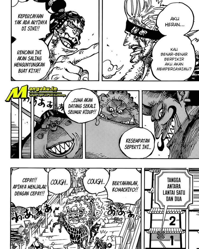 One Piece Chapter 1030 HD Gambar 4