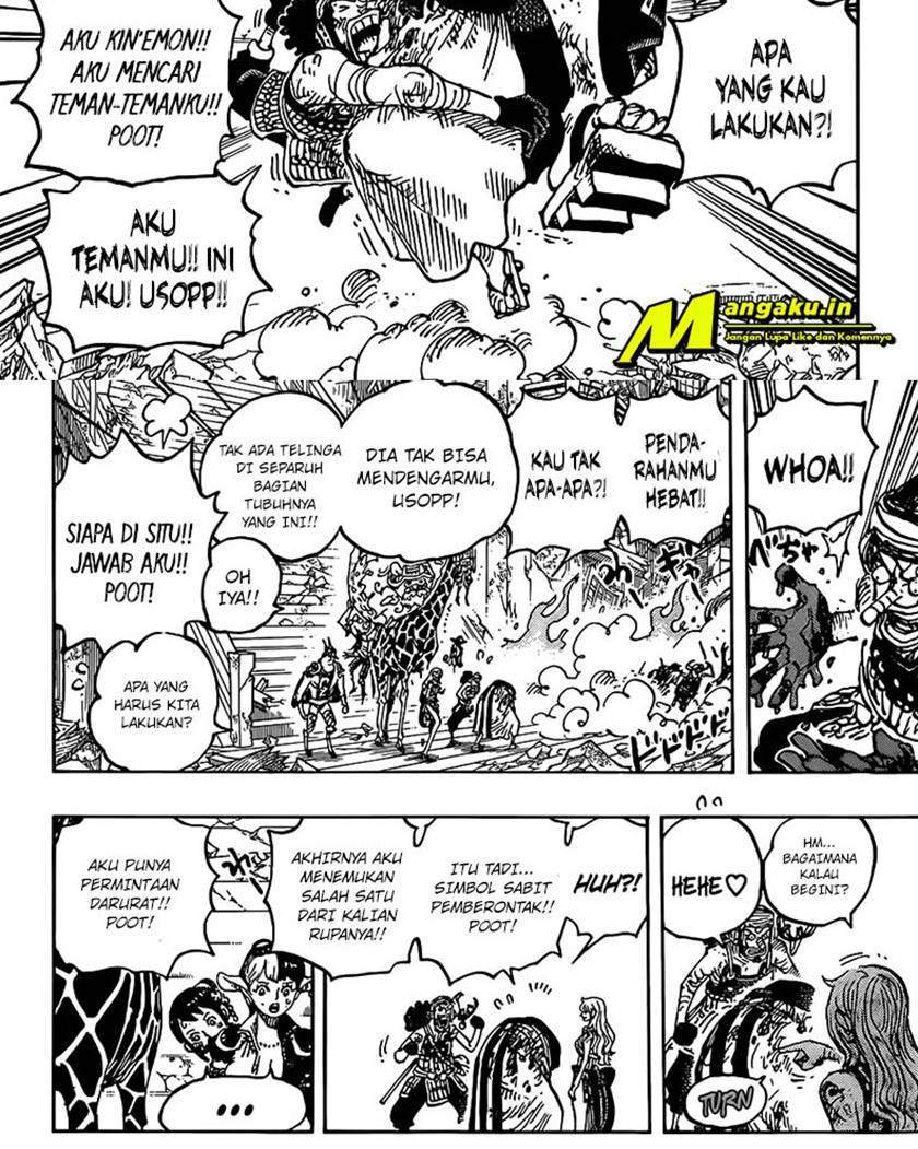 One Piece Chapter 1030 HD Gambar 6