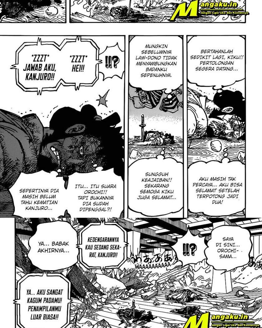 One Piece Chapter 1030 HD Gambar 8