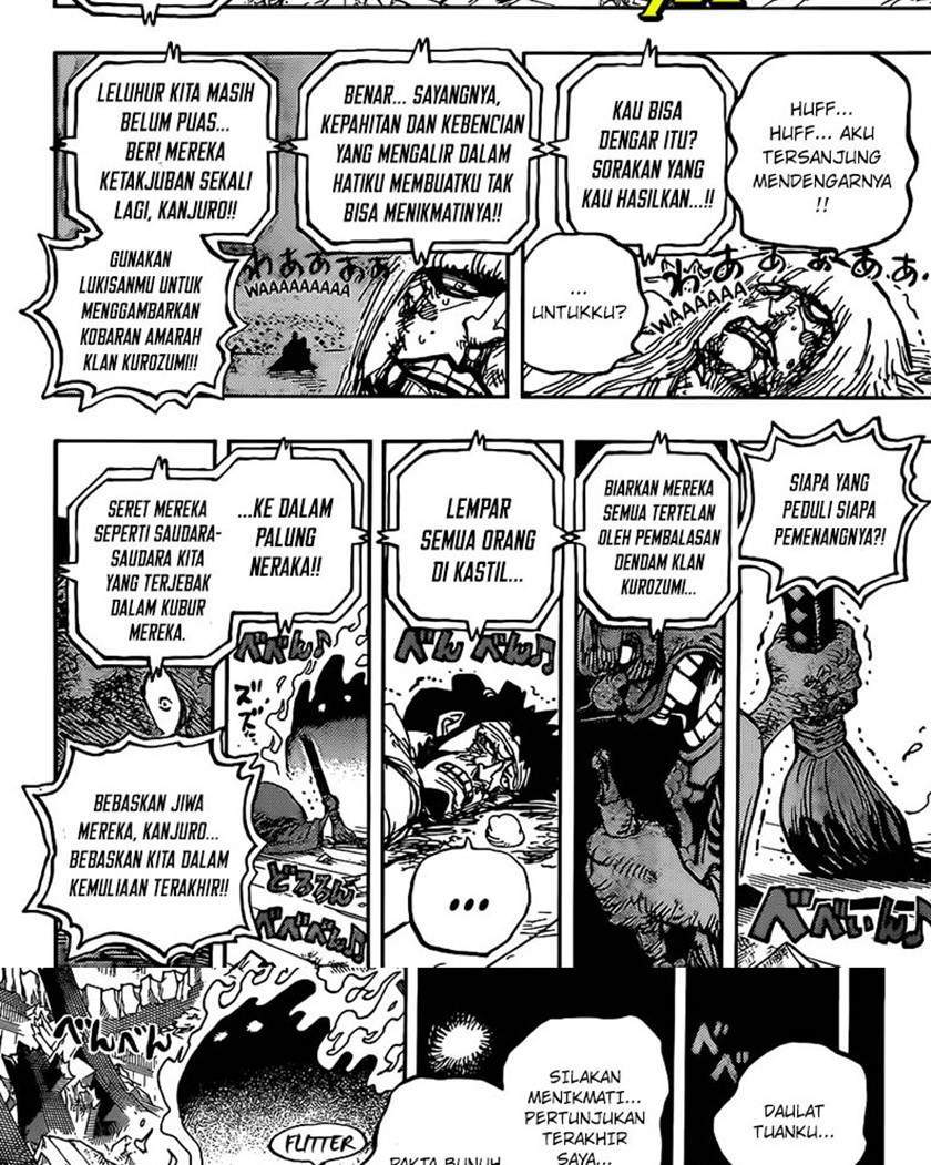 One Piece Chapter 1030 HD Gambar 9