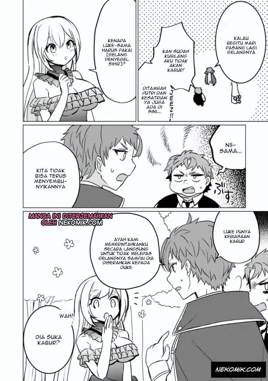 Tensei Saki ga Zannen Ouji Datta Ken: Ima wa Fukkin 1-kai mo Dekinai kedo Yasete Isekai Sukuimasu Chapter 4 Gambar 27
