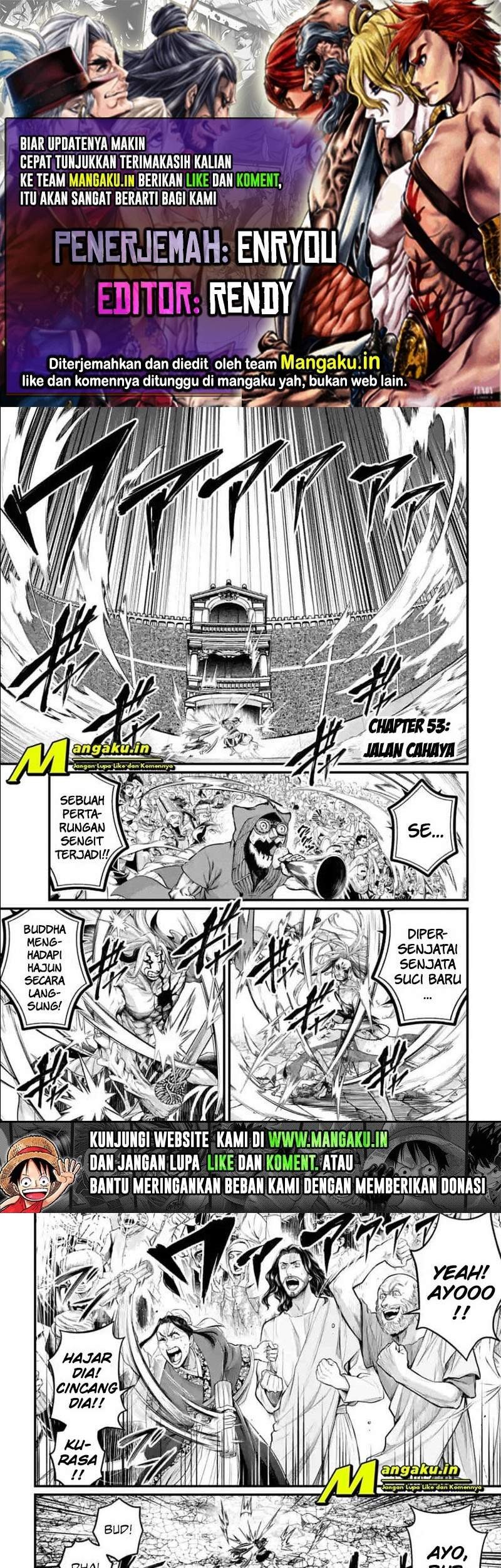 Baca Komik Shuumatsu no Valkyrie Chapter 53.1 Gambar 1