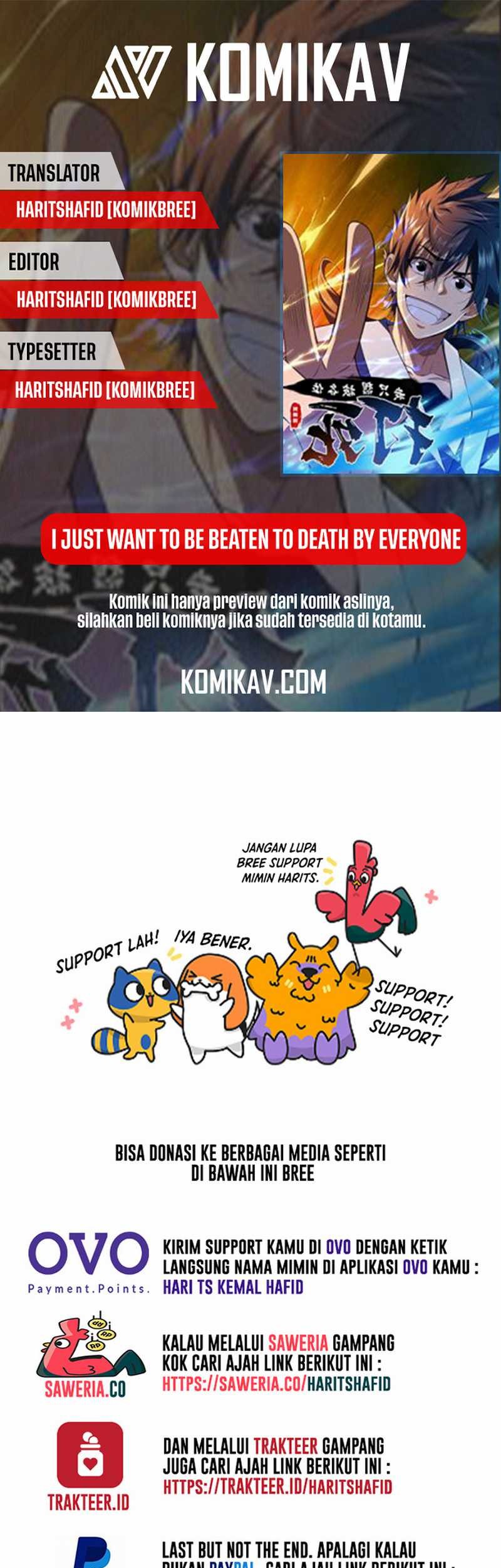 Baca Komik I just want to be beaten to death by everyone Chapter 02 Gambar 1