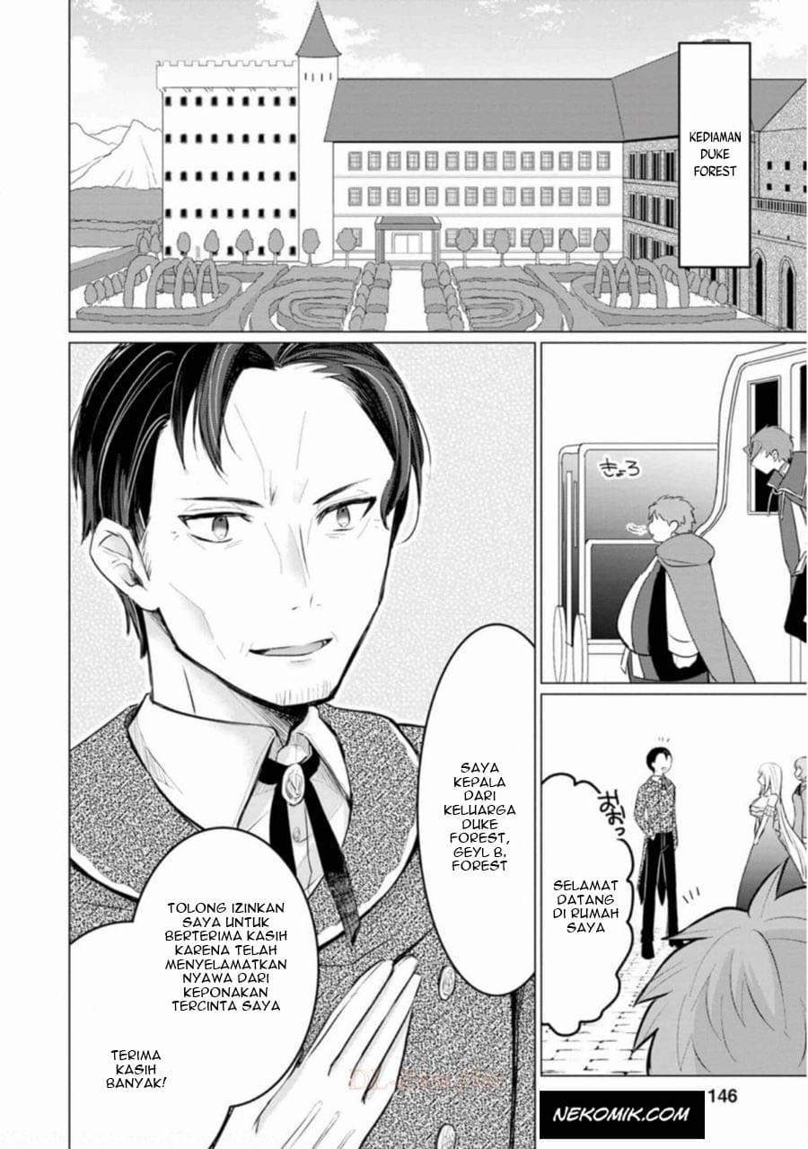 Tensei Saki ga Zannen Ouji Datta Ken: Ima wa Fukkin 1-kai mo Dekinai kedo Yasete Isekai Sukuimasu Chapter 5 Gambar 18