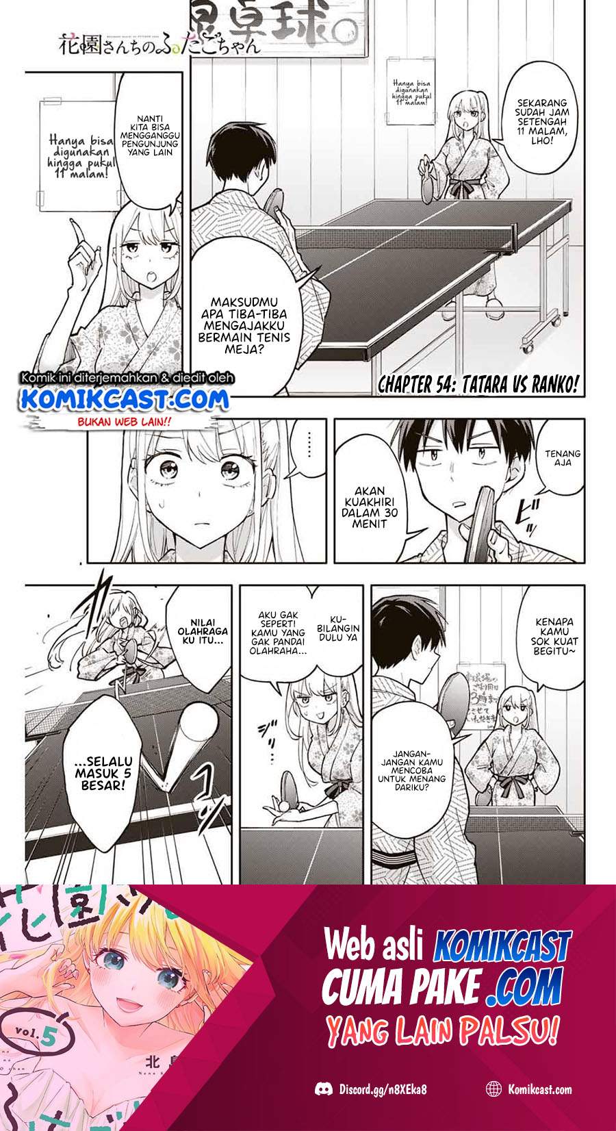 Baca Hanazono Twins Chapter 54 Gambar 2