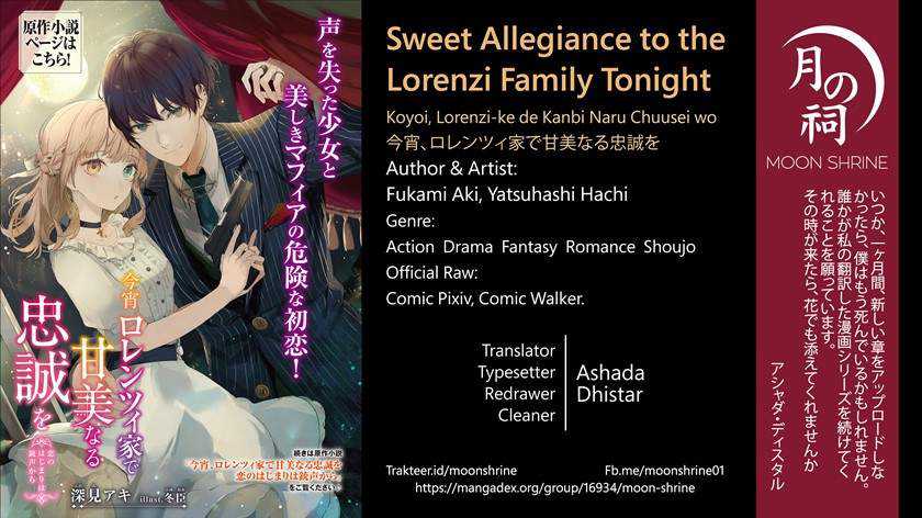 Baca Komik Koyoi, Lorenzi-ke de Kanbi naru Chuusei wo Chapter 03 Gambar 1