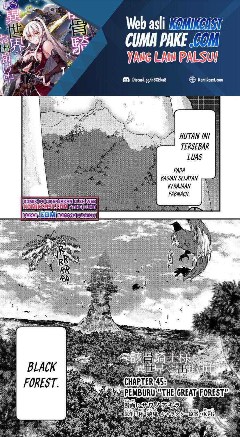 Baca Gaikotsu Kishi-sama, Tadaima Isekai e Odekake-chuu Chapter 45 Gambar 2