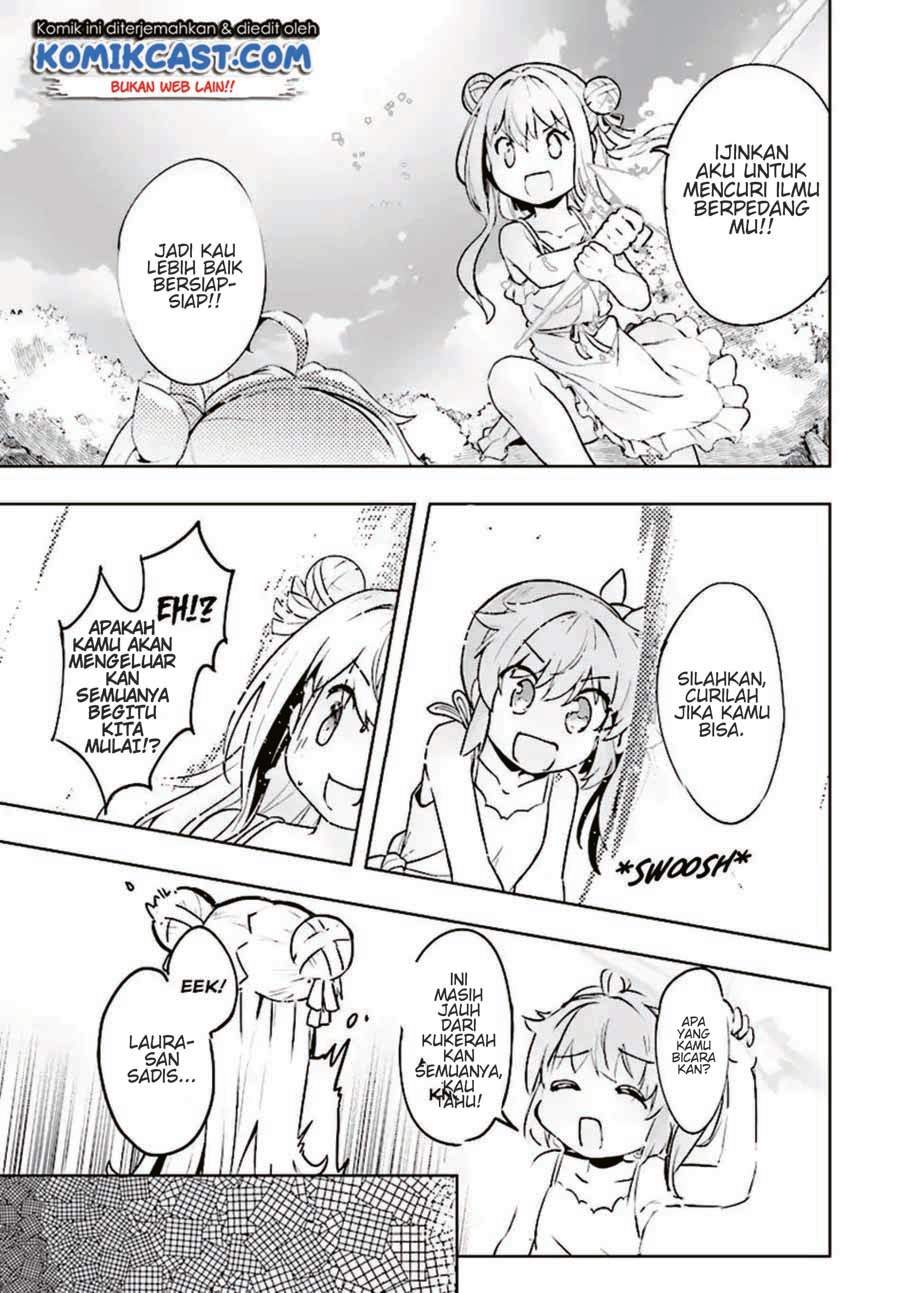 Kenshi o Mezashite Nyugaku Shitanoni Maho Tekisei 9999 Nandesukedo!? Chapter 13 Gambar 30