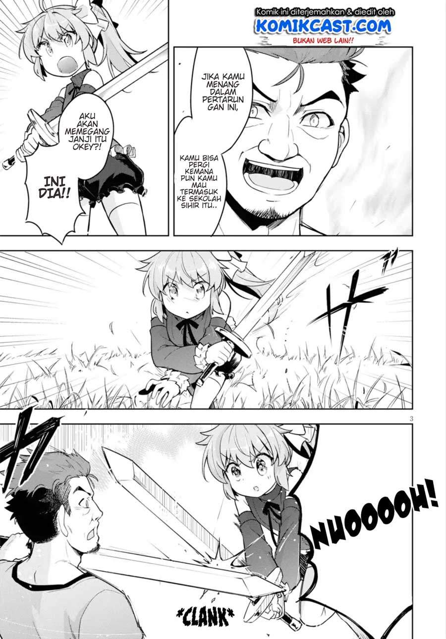 Kenshi o Mezashite Nyugaku Shitanoni Maho Tekisei 9999 Nandesukedo!? Chapter 12 Gambar 4