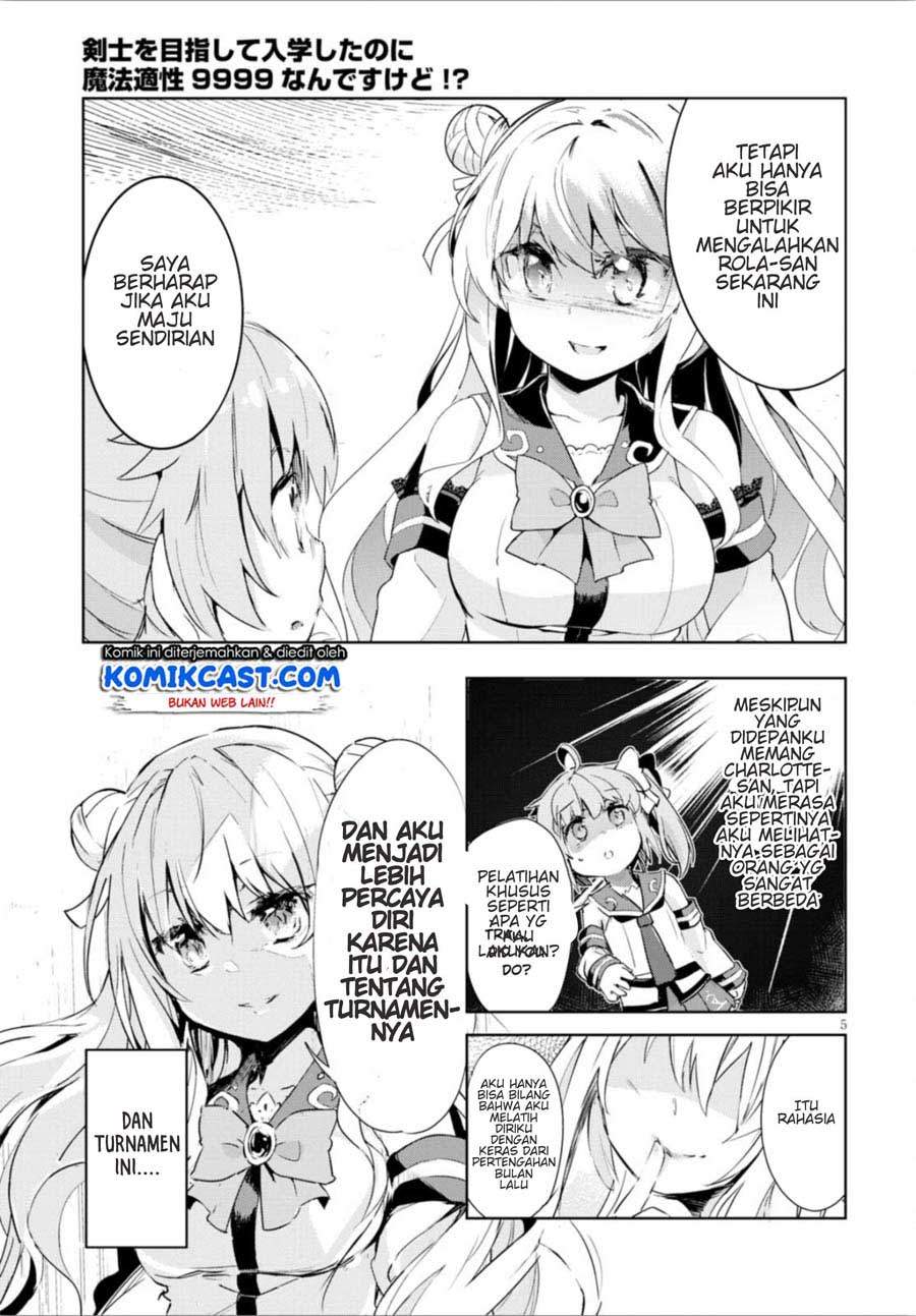 Kenshi o Mezashite Nyugaku Shitanoni Maho Tekisei 9999 Nandesukedo!? Chapter 09 Gambar 6
