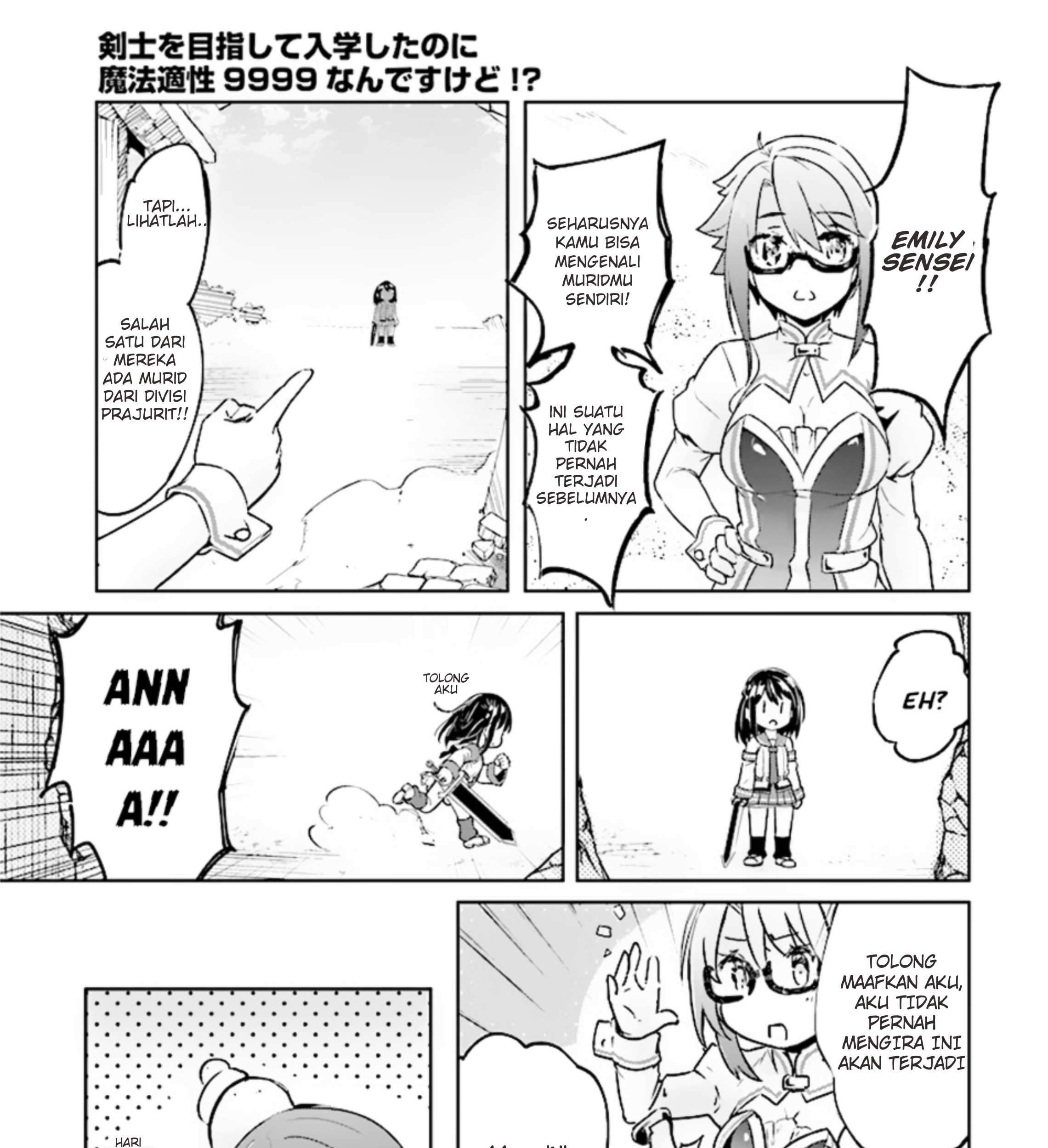 Kenshi o Mezashite Nyugaku Shitanoni Maho Tekisei 9999 Nandesukedo!? Chapter 08 Gambar 23