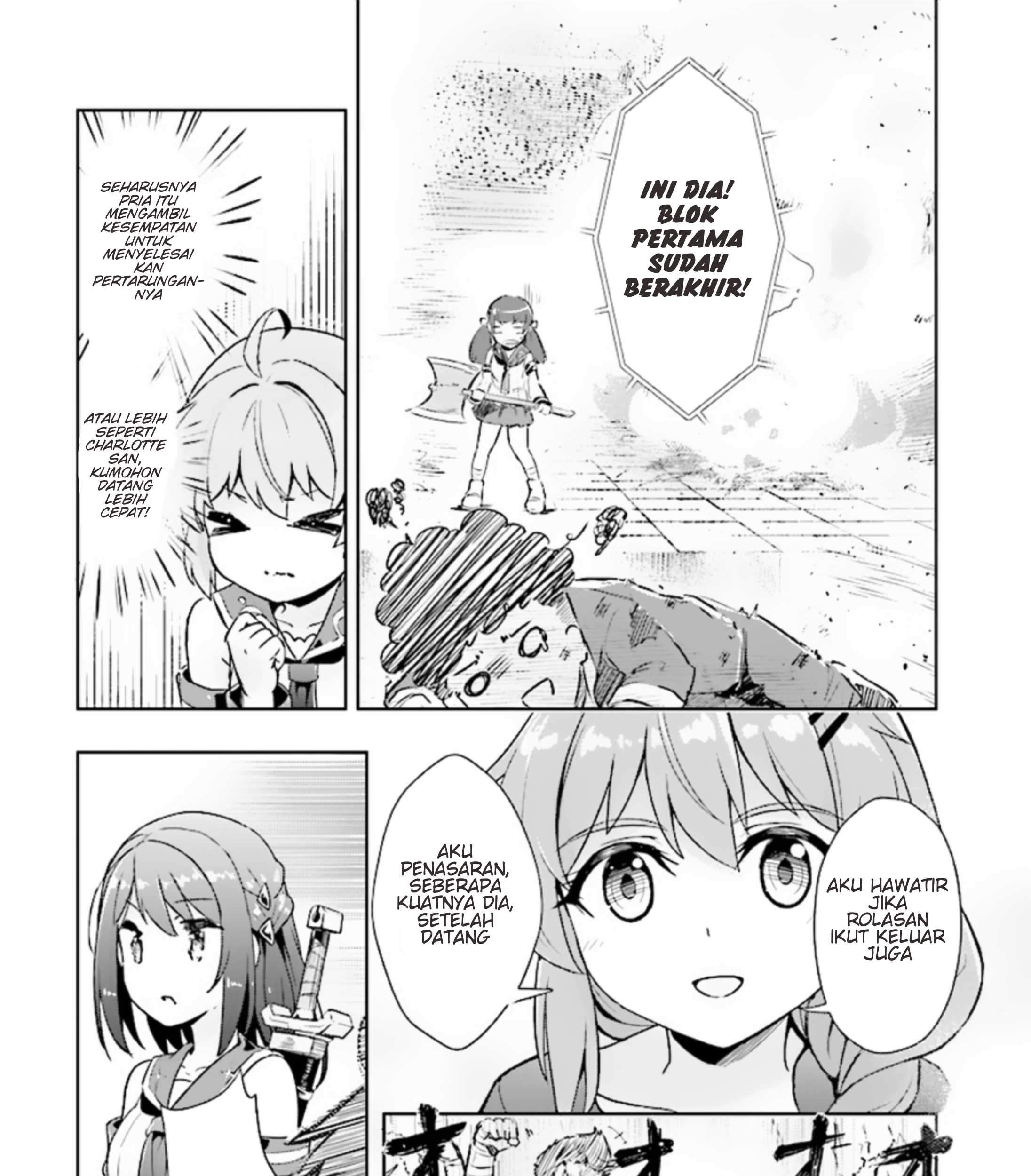 Kenshi o Mezashite Nyugaku Shitanoni Maho Tekisei 9999 Nandesukedo!? Chapter 08 Gambar 37