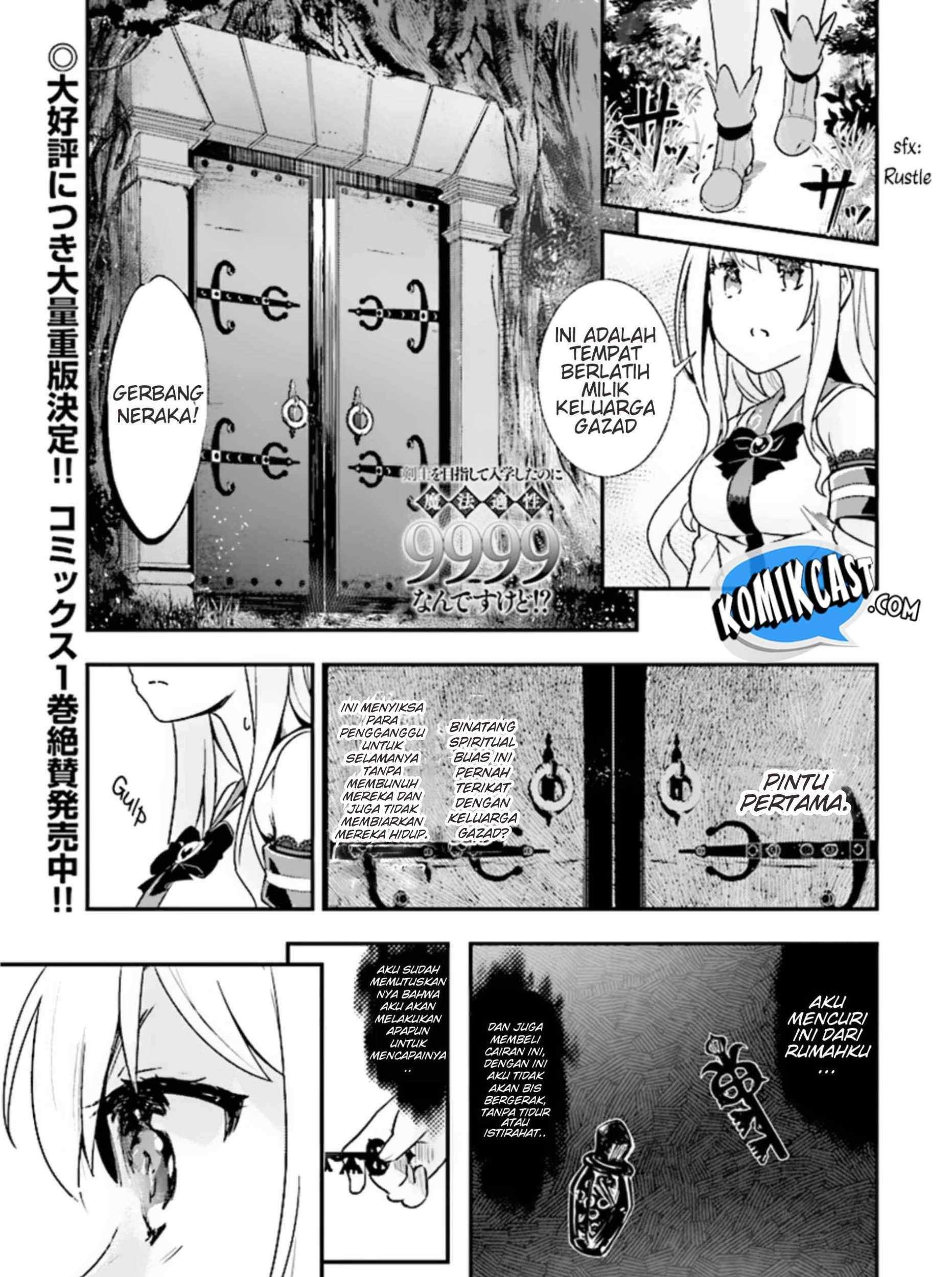 Baca Kenshi o Mezashite Nyugaku Shitanoni Maho Tekisei 9999 Nandesukedo!? Chapter 08 Gambar 2