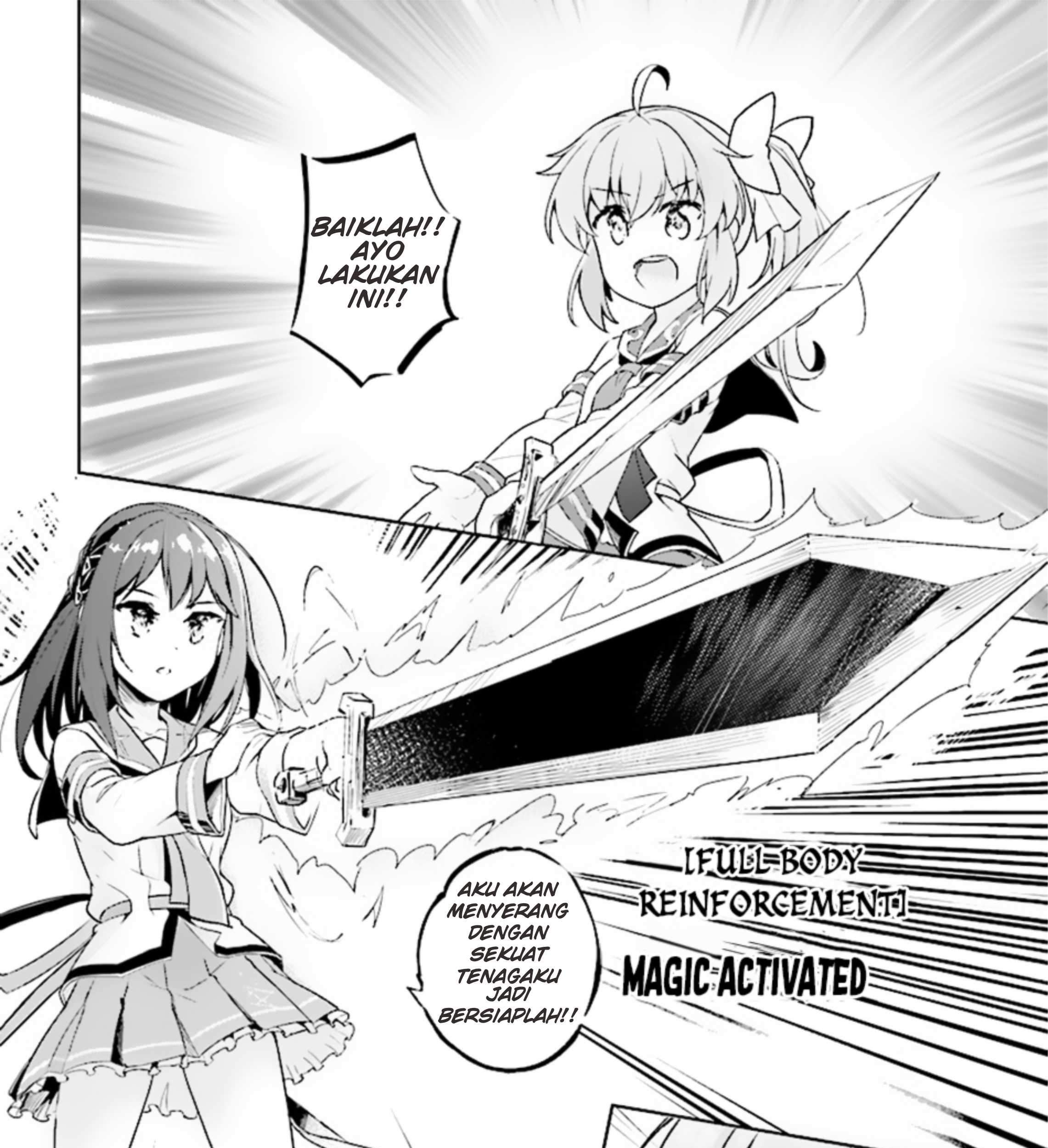 Kenshi o Mezashite Nyugaku Shitanoni Maho Tekisei 9999 Nandesukedo!? Chapter 08 Gambar 13
