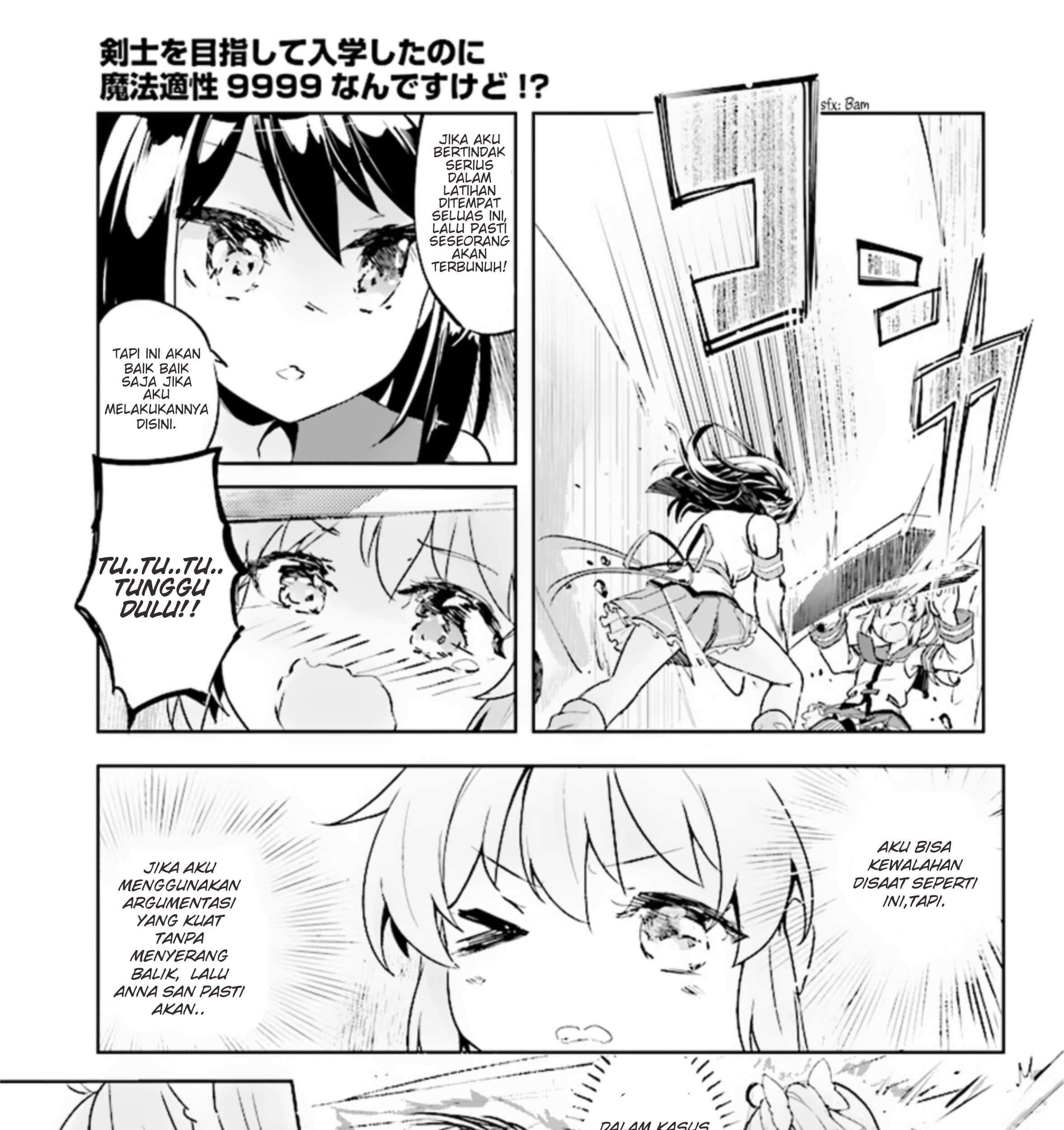 Kenshi o Mezashite Nyugaku Shitanoni Maho Tekisei 9999 Nandesukedo!? Chapter 08 Gambar 15