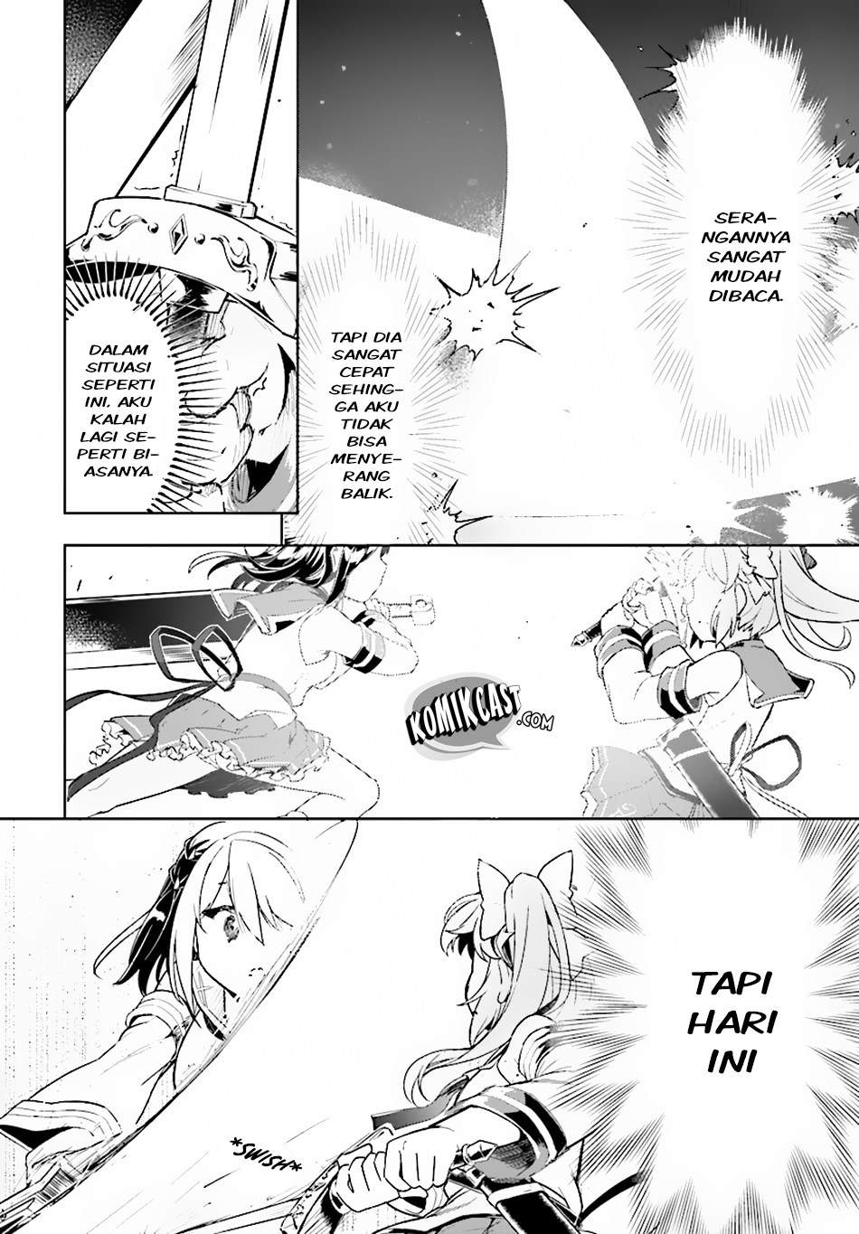 Kenshi o Mezashite Nyugaku Shitanoni Maho Tekisei 9999 Nandesukedo!? Chapter 06 Gambar 4