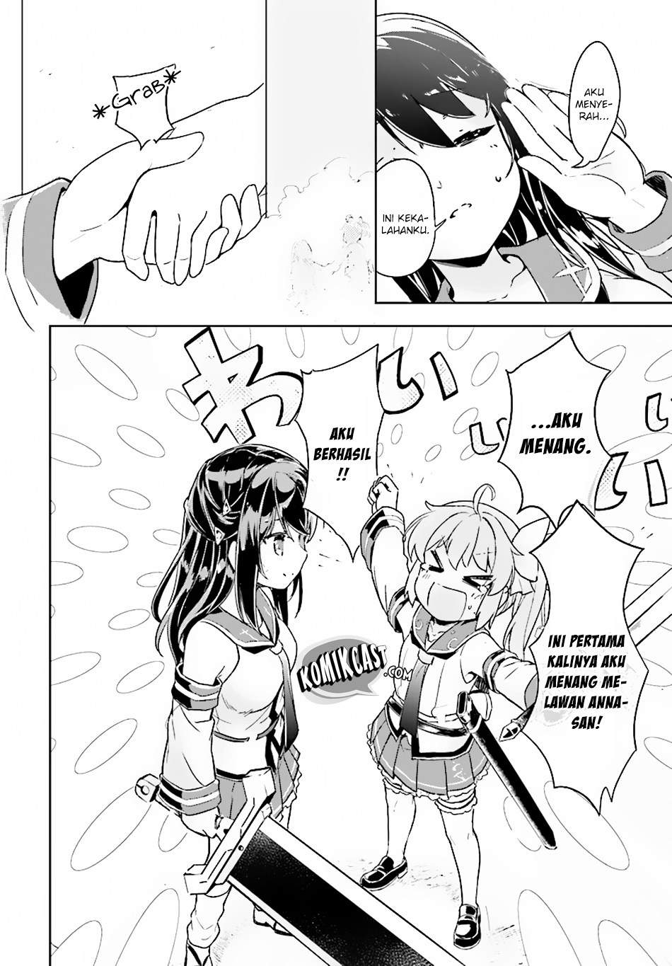 Kenshi o Mezashite Nyugaku Shitanoni Maho Tekisei 9999 Nandesukedo!? Chapter 06 Gambar 6