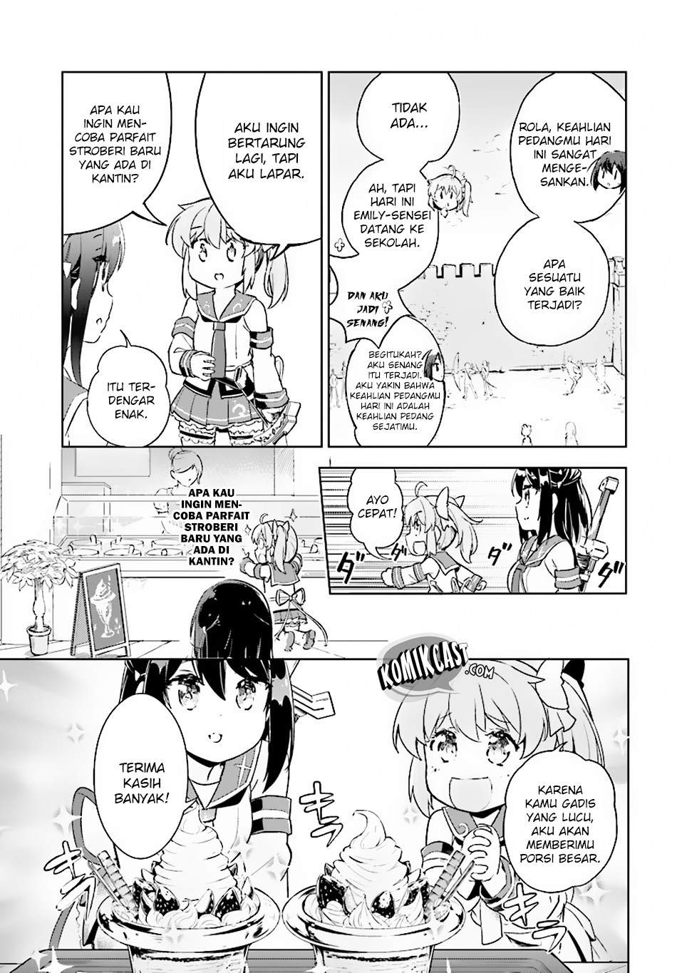Kenshi o Mezashite Nyugaku Shitanoni Maho Tekisei 9999 Nandesukedo!? Chapter 06 Gambar 7
