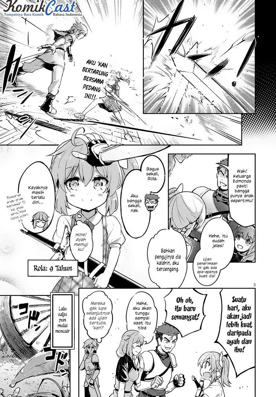 Kenshi o Mezashite Nyugaku Shitanoni Maho Tekisei 9999 Nandesukedo!? Chapter 01 Gambar 7