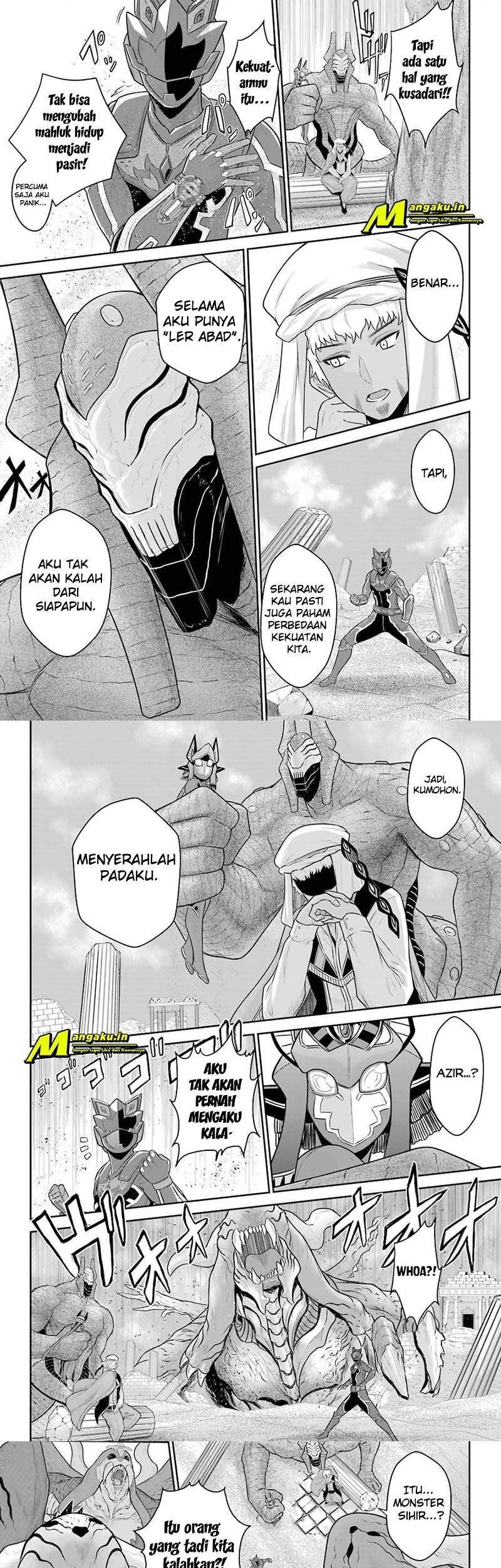 The Red Ranger Becomes an Adventurer in Another World Chapter 11.2 Gambar 3