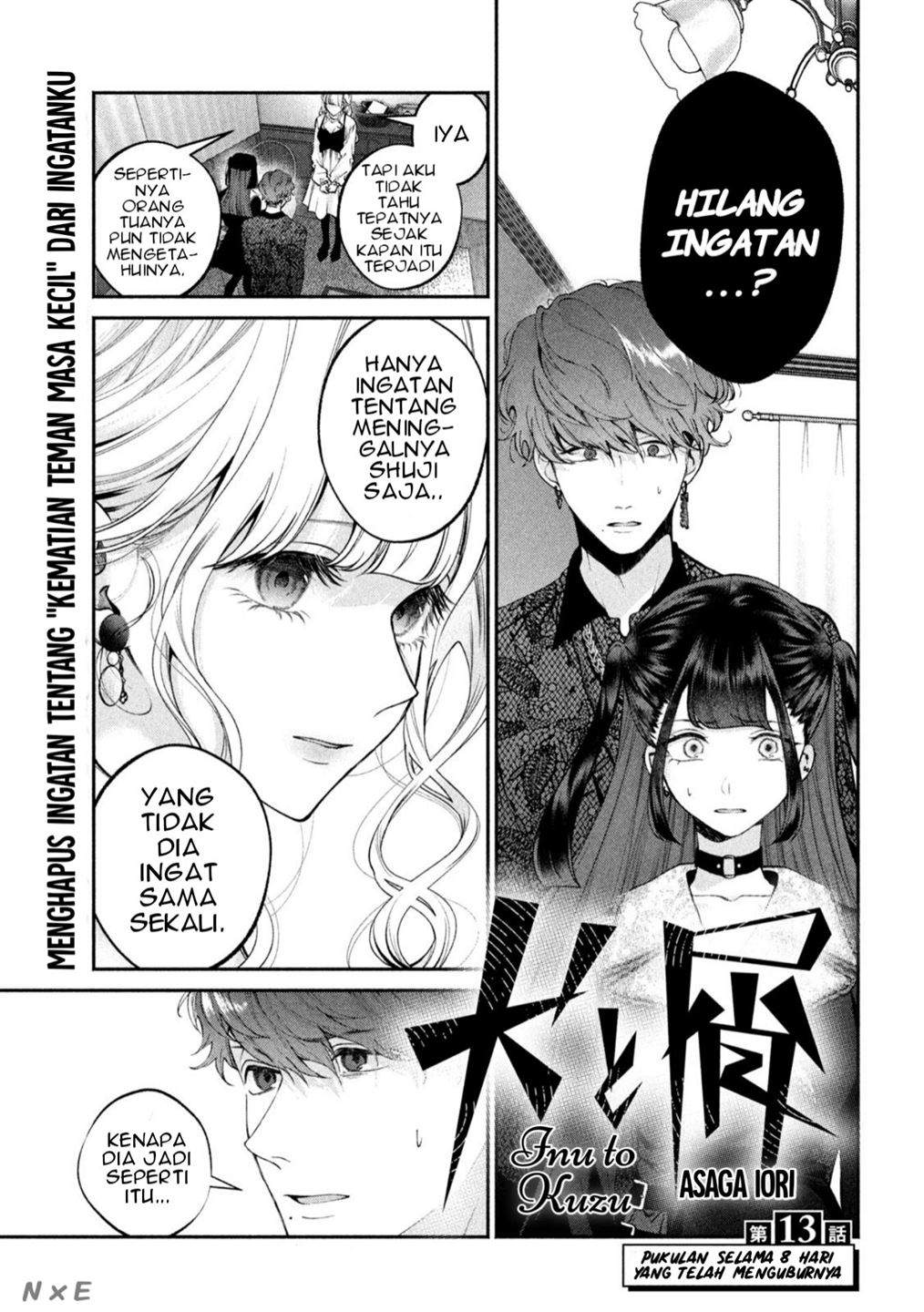 Inu to Kuzu (Dog and Scum) Chapter 13 Gambar 3