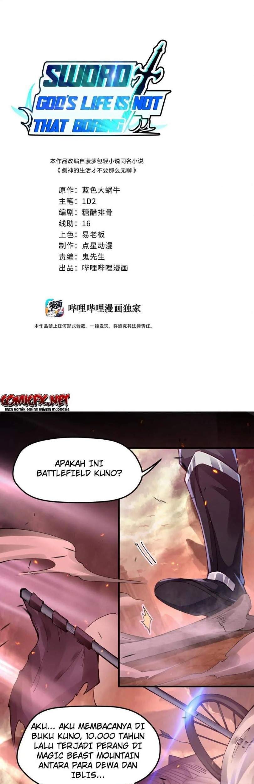 Baca  Sword Gods Life Is Not That Boring Chapter 5 Gambar 2