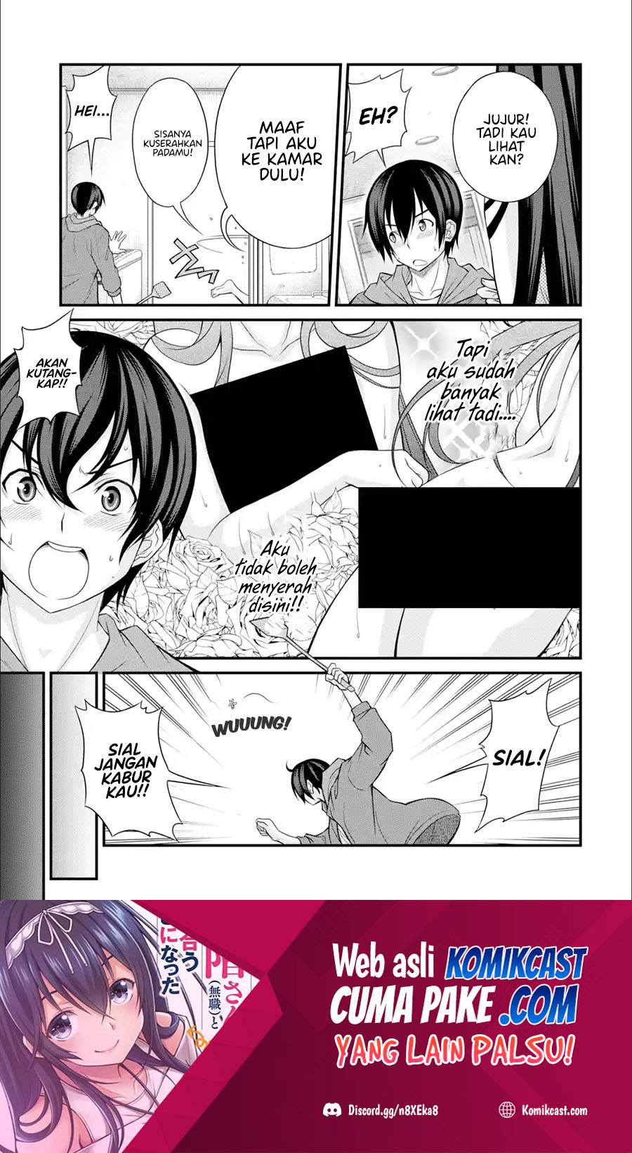 Kirei na Kurokami no Takashina-san (Mushoku) to Tsukiau Koto ni Natta Chapter 04.1 Gambar 11